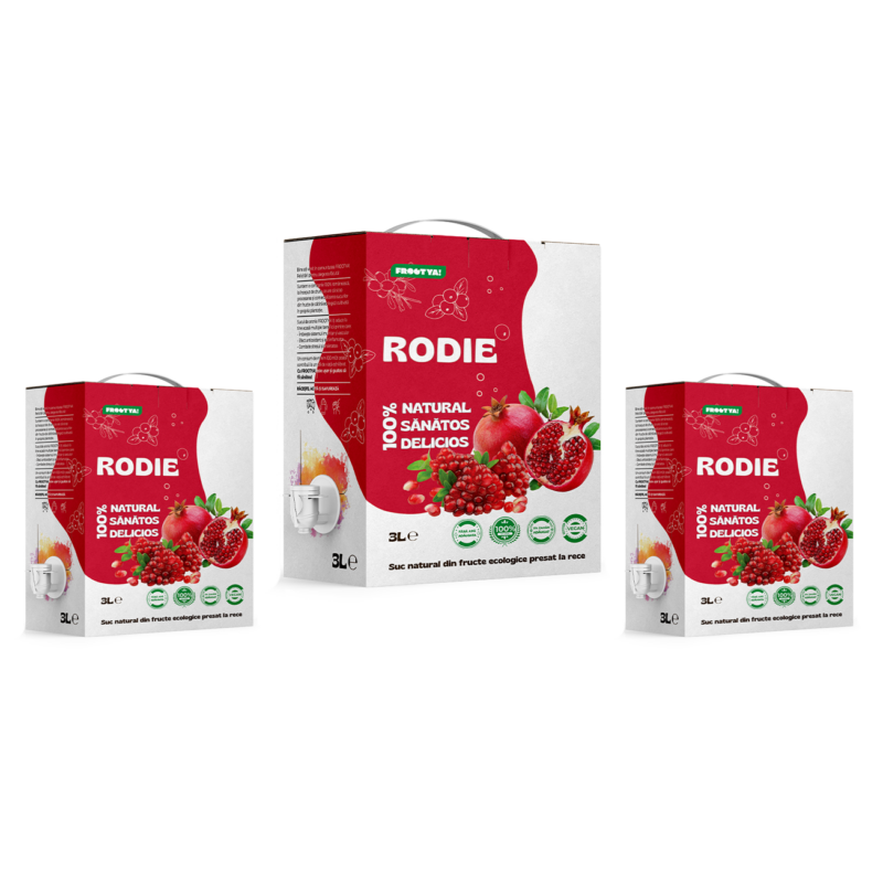 3 x Suc de RODIE - Pachet PROMO 9L