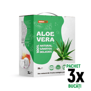 Promotie suc 100% natural suc ALoe Vera de la Frootya