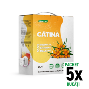 Imagine produs pachet PROMO 5 cutii suc 100% natural CATINA de la Frootya